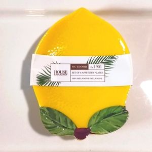 House & Garden set of 6 appetizer plates